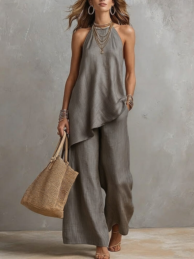 Ensemble Débardeur et Pantalon Élégant