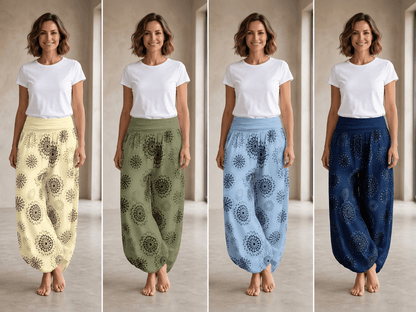 Pantalon Large Taille Haute Femme  Effet Jambes Longues Silhouette Élancée