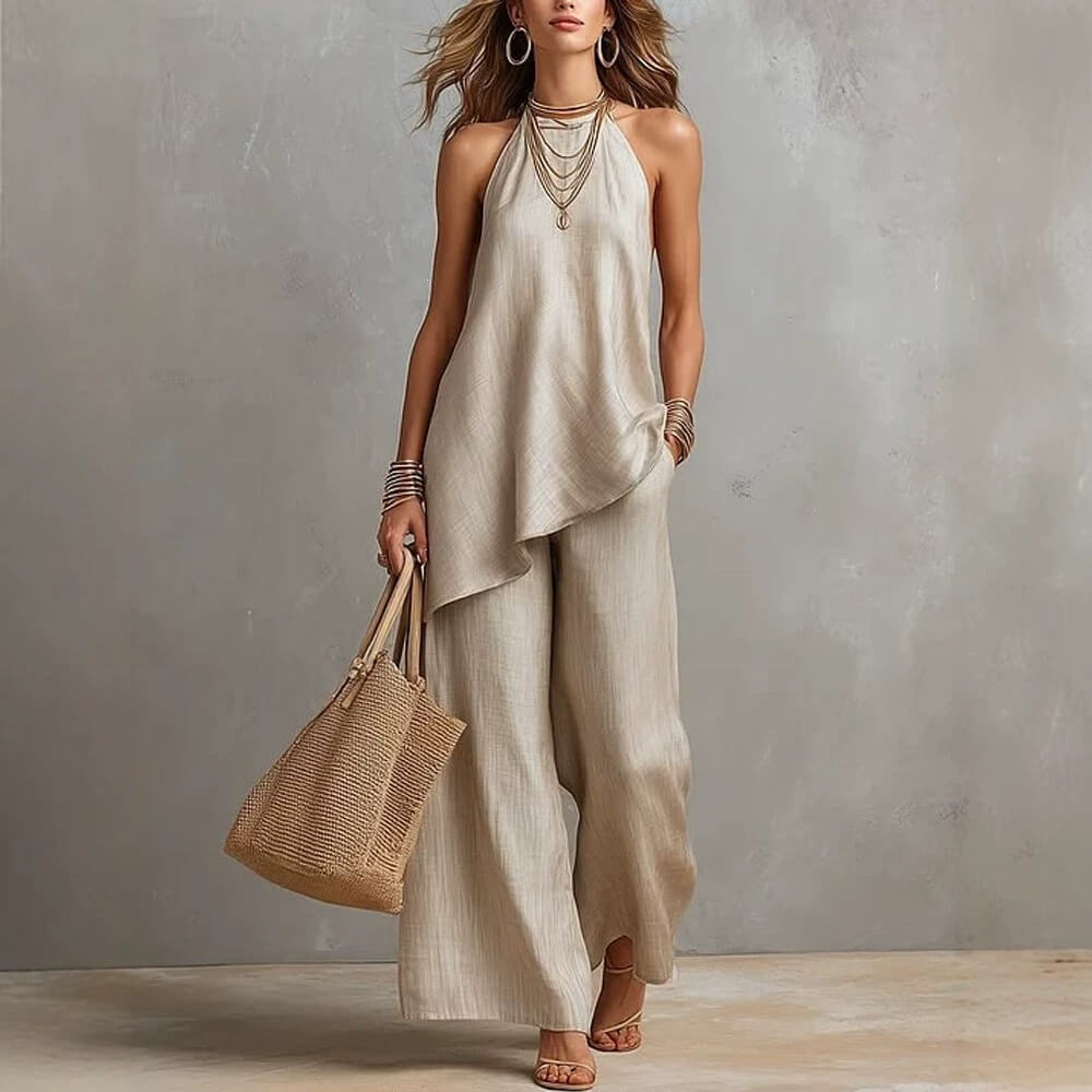 Ensemble Débardeur et Pantalon Élégant